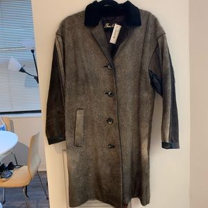 Vintage fur/leather coat
